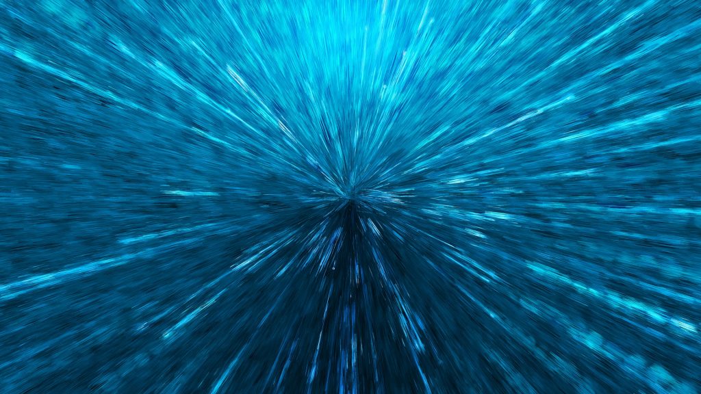 blue explosion